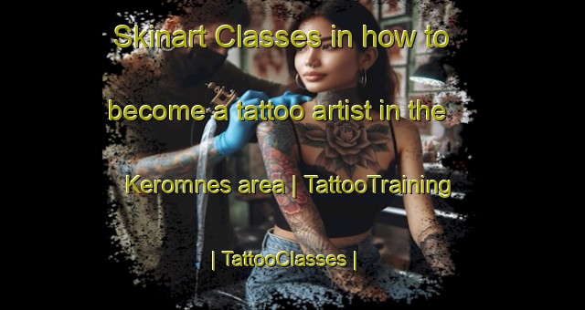Skinart Classes in how to become a tattoo artist in the Keromnes area | TattooTraining | TattooClasses | SkinartTraining-France